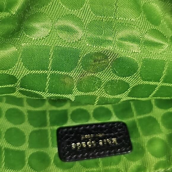 Kate Spade Black Pebble Leather Shoulder Bag - Picture 10 of 10